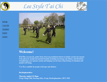 Tablet Screenshot of leestyletaichi.co.uk